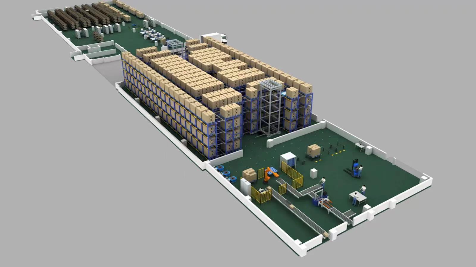 【兆恒機械】菜鳥在浙江建設(shè)“無人糧倉”，引入機械臂、AGV機器人、四向穿梭車